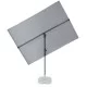 Солнцезащитный прямоугольный зонт-экран Hoberg 130 x 180 см Grey Б/У